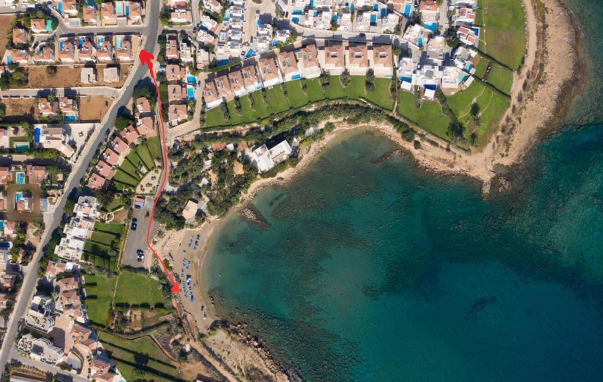 Villa White Star - 100M From Serena Beach Πρωταράς Εξωτερικό φωτογραφία